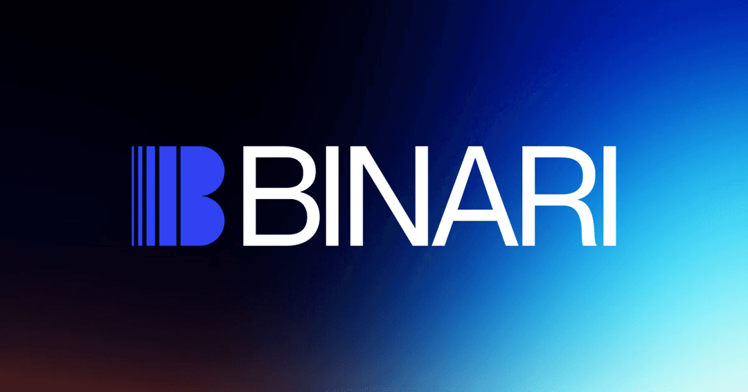 Binari Website website homepage built with Framer