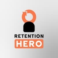Retention Hero website homepage built with Framer