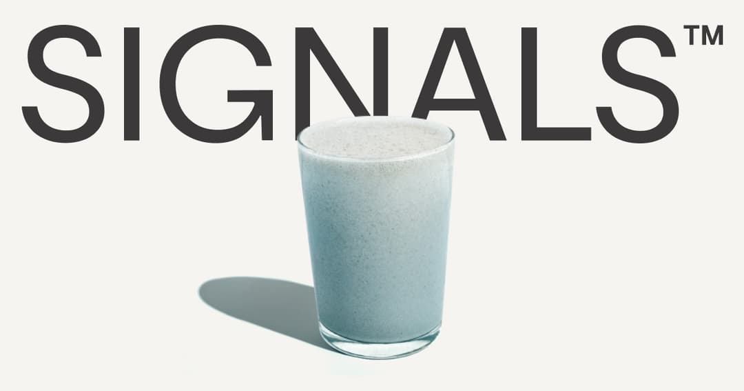 SIGNALS website homepage built with Framer