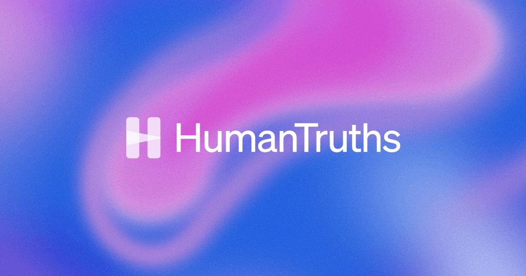HumanTruths website homepage built with Framer