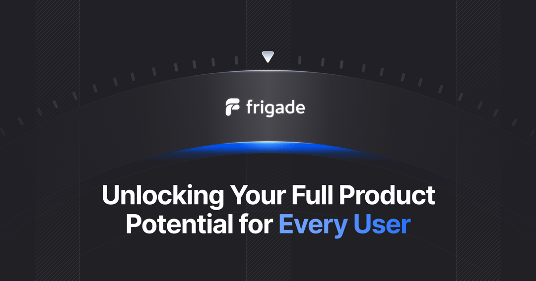 frigade website homepage built with Framer