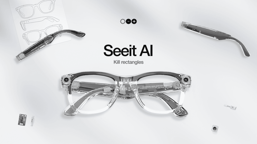 Seeit website homepage built with Framer