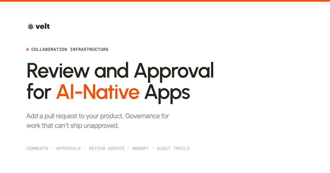 velt.dev website homepage built with Framer