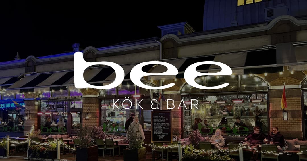 Bee Kök & Bar website homepage built with Framer