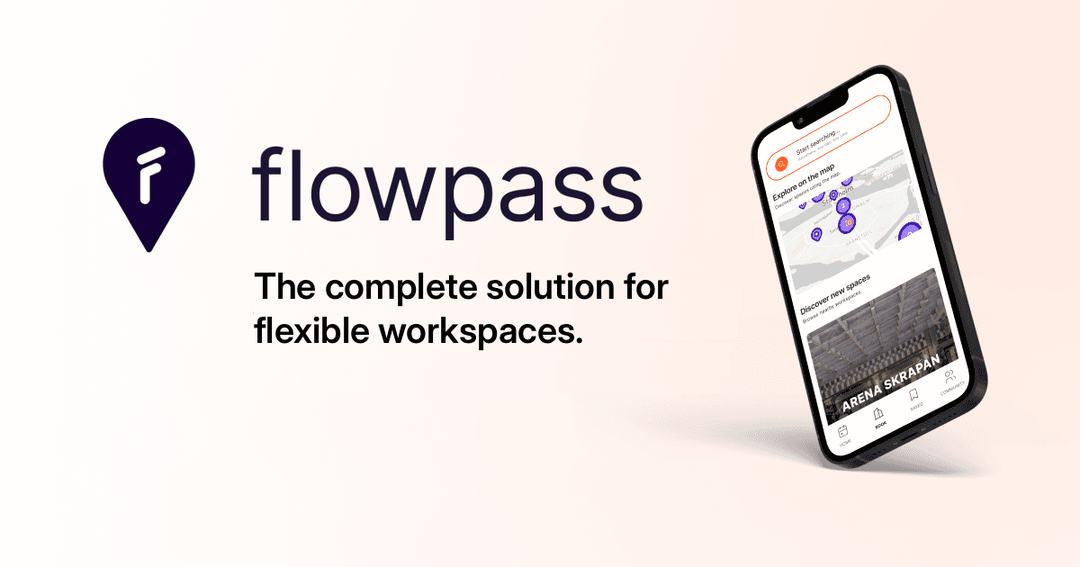 flowpass website homepage built with Framer