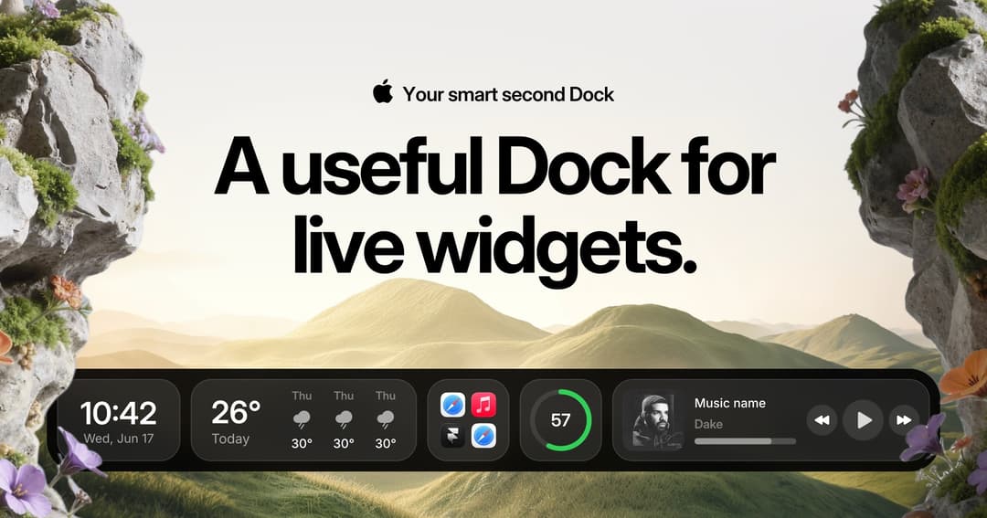 Cooldock website homepage built with Framer