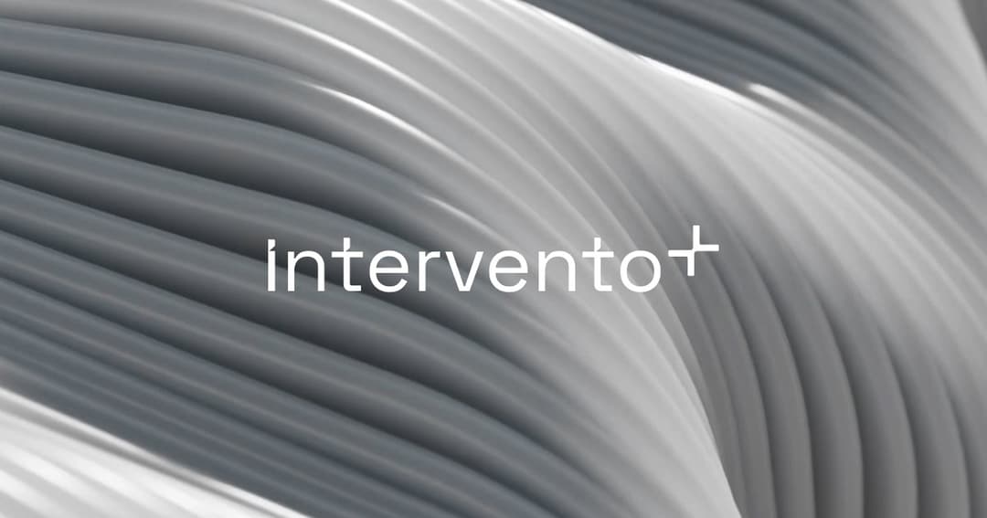 Intervento website homepage built with Framer