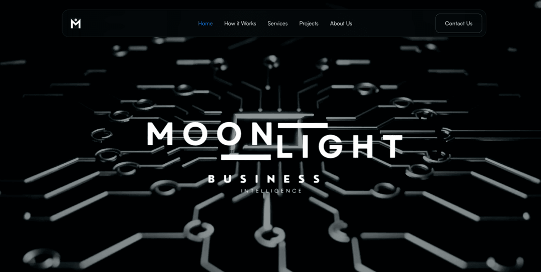MBI - Private Intelligence Systems website homepage built with Framer