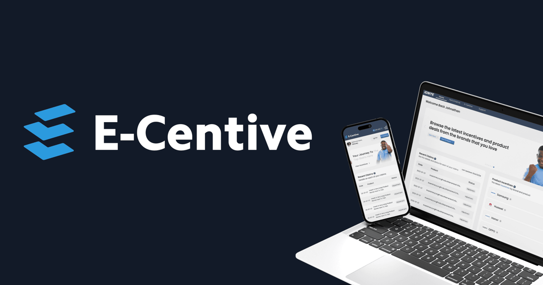 ecentive website homepage built with Framer