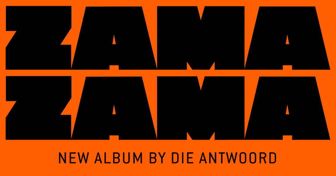 dieantwoord website homepage built with Framer