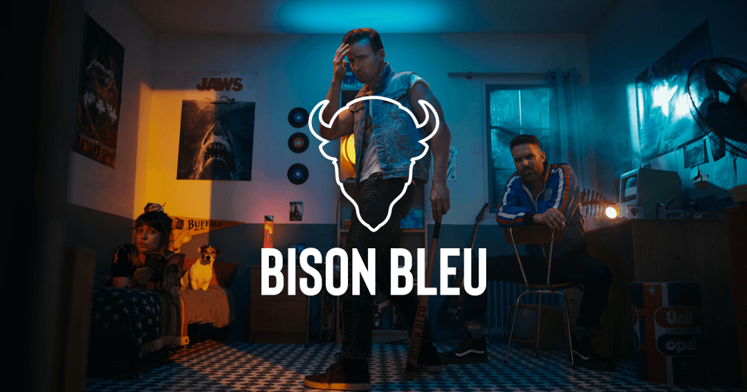 Bison Bleu website homepage built with Framer